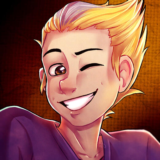 request • fully shaded • portrait • simple background